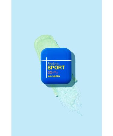 Dermofarm SAU Sensilis SPF50 Sport stick sunscreen stick protects the skin against UVB and UVA rays prevents aging invisible finish precise use all skin types stick 10 g - Buy Online on GoSupps.com