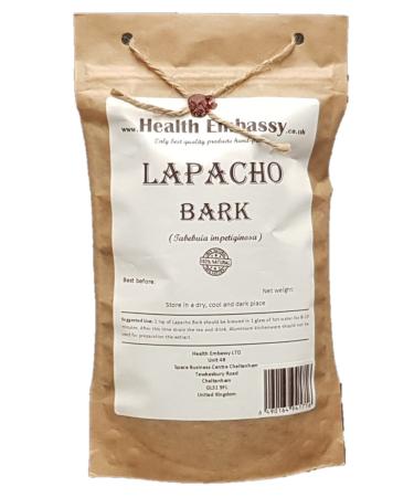 Health Embassy Lapacho Bark Herbal Tea | PAU d'Arco | Lapacho Bark Tea 50g