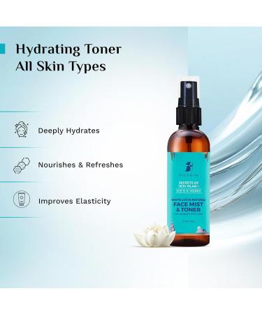 Pilgrim Vitamin C Radiance & Refreshing Combo: 10% Vitamin C Serum & Korean White Lotus Face Mist & Toner | Brightens Skin | Deep Hydration | Triple Glow+++ | Refreshes & Nourishes - Buy Online on GoSupps.com