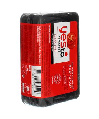 Yes to Tomatoes Clear Skin Activated Charcoal Bar Soap 7 oz - Pack of 2 - Buy Online on GoSupps.com