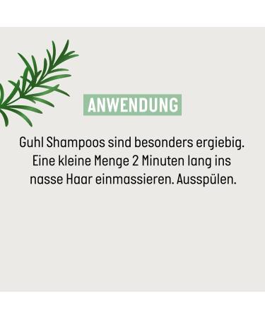 Guhl Guhl Strength & Pleine Shampoo - Significantly strengthened hair from the roots - Capacity: 250 ml - With active complex with rosemary and biotin - Buy Online on GoSupps.com