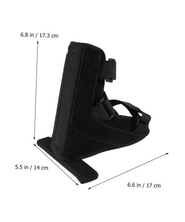 FRCOLOR 2pcs Kids Foot Fracture Shoes - Black Child Foot Fixed Spiked Footwear for Recovery - Buy Online on GoSupps.com