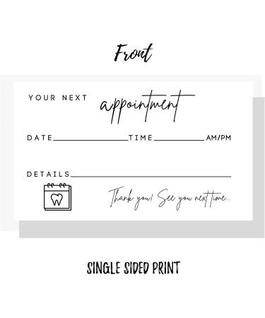 Dental Elevator Cards - 50 Pack for Tooth Whitening & Patient Memory | Minimalistic Design for Pediatric & Orthodontic Dentists - 5.1 x 8.9 cm - Buy Online on GoSupps.com
