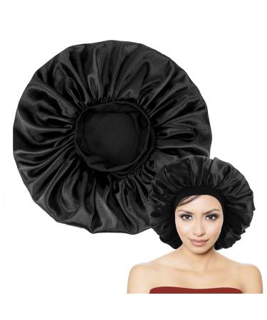 LuLiyLdJ 1 Piece Stretch Satin Sleep Cap Soft Reusable Hair Care Sleep Cap - Buy Online on GoSupps.com