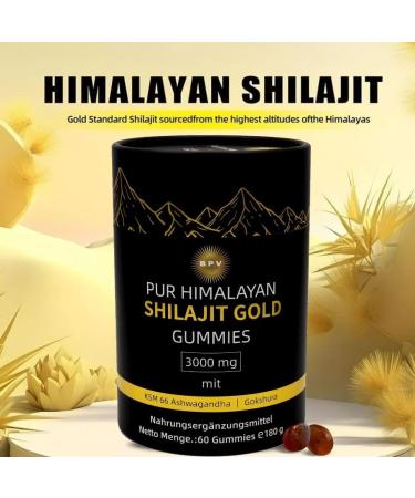 Gummies Shilajit Gold - hautement dos  - Buy Online on GoSupps.com