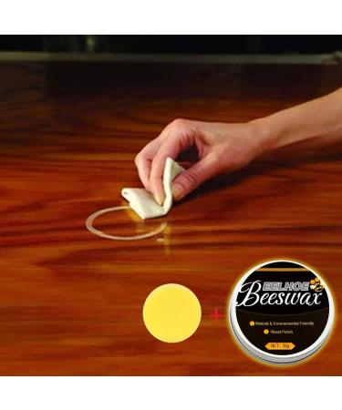 LINGDANG Wood Seasoning Beewax Traditional Beeswax Polish All Purpose Natural Wood Wax Beeswax Furniture Polish For Wood Doors Floor Tables Kitchen Cabinets Chairs (4pcs) - Buy Online on GoSupps.com