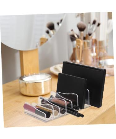 Lurrose 4 pcs Acrylic Organizer Lipstick Eyeshadow Desktop Lipsticks Contour Stand Display Clear Cosmetics Transparentx2pcs 17.2X8.5X5.3CMx2pcs - Buy Online on GoSupps.com
