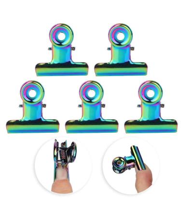 Nail Extension Clips - 5PCS Stainless Steel Curve C Nail Clamp Tools | Multifunctional Nail Art Accessories - Buy Online on GoSupps.com