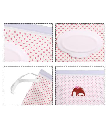 2 Pack Portable Baby Wet Wipes Bags - Flip-Top Travel Storage (Color A) | International Shipping - Buy Online on GoSupps.com