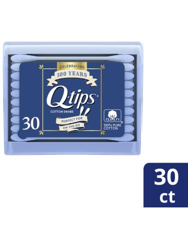 Travel Q-tips for Beauty, Makeup & Men's Grooming - 30 Count, Pack of 2 - Buy Online on GoSupps.com