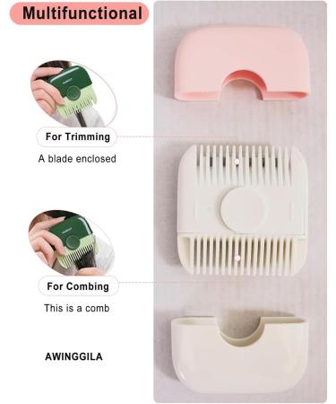 Two-In-One Hair Trimmer Portable Hair Trimming Comb Hair Splitting Trimmer Bangs Hair Tail Trimming Haircut Comb (D) - Buy Online on GoSupps.com