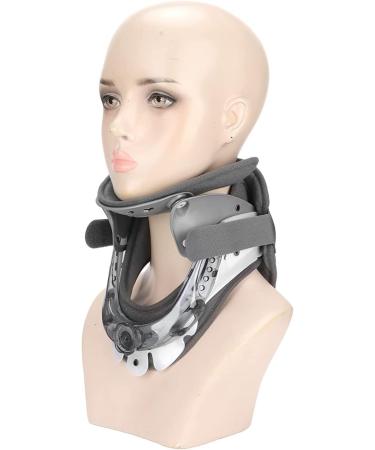 SSDDDLZEQ standard adjustable decompression neck support for pain relief one-hand height-adjustable cervical device with multidirectional traction for humans