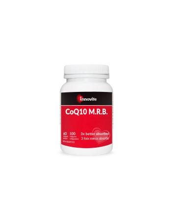 Innovite Health - CoQ10 M.R.B 60 Softgels - Helps to Maintain and Support Cardiovascular Health - Heart Health Blood Vessels Blood Pressure and Circulatory Function