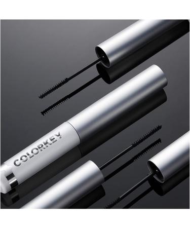 XunChung Thick Slender Mascara Waterproof Sweatproof Curl Up No Halo Lithe Dense Thin Brush Head Mascara Cosmetics - Buy Online on GoSupps.com