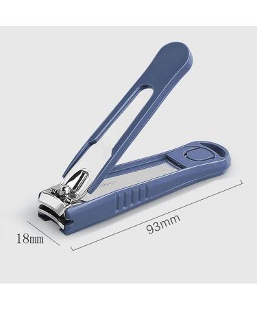 QXSJEDYCH Nail Clippers Nail Clippers Single Toe Nail Scissors Household Splash-Proof Portable Folding Special Manicure Tool Nails(Color:Blu) - Buy Online on GoSupps.com
