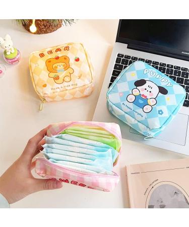 3-Pack Women's Period Binding Bags - Portable Tampon Holder & Hygiene Case for Teen Girls & Women - Stylish Pink Handbag & Wallet - Buy Online on GoSupps.com