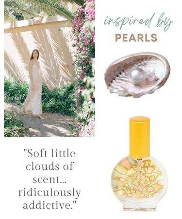 Pearl Organic Mini Perfume Spray by Sage- 1/2 oz Vegan & Cruelty-Free Subtle Scent Vanilla Sandalwood Musk - Buy Online on GoSupps.com