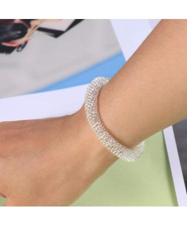 Shop Blooded Bracket Staked Sensory Bracelets - Acupressure Finger Rings & Spiky Massagers | International Shipping - Buy Online on GoSupps.com