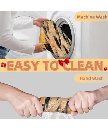 Geometric Tiger Pattern Beard Bib Apron - Men's Beard Hair Catcher | Perfect Gifts for Father's Day Anniversaries & Christmas - Buy Online on GoSupps.com