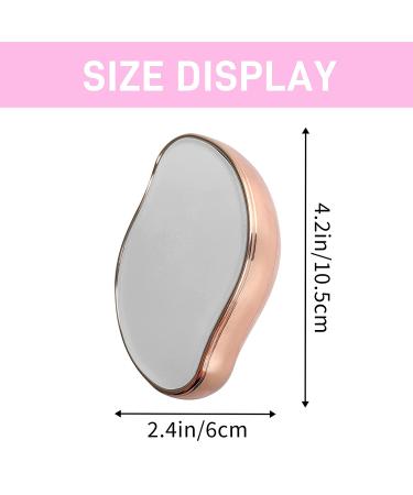 2022 New Magic Crystal Hair Eraser for Women and Men - Portable Mild Epilator for Painless Hair Removal and Skin Exfoliation - Gold+Rose Red - Buy Online on GoSupps.com