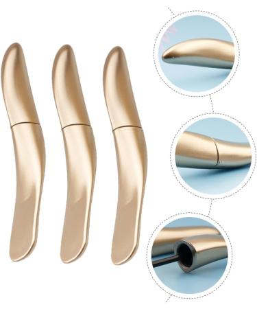 HAPINARY 6pcs Eyeliner Empty Tube Gold Lip Gloss Mascara Wands Mascara Tubes Makeup Dispenser Bottle DIY Abs - Buy Online on GoSupps.com