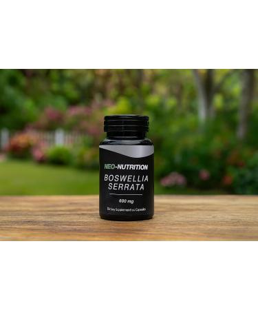 NEO-NUTRITION BOSWELLIA SERRATA 600mg Joint Health & Comfort Ayurvedic Herb: Indian Olibanum/Frankincens Healthy Mobility Support Pain Relief Inflammation Arthritis AYURVEDIC - Buy Online on GoSupps.com