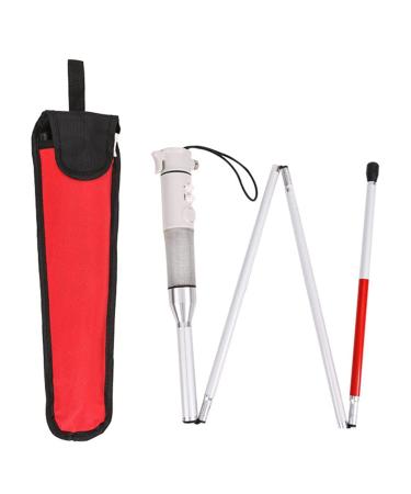 Smart Walking Cane Blind Crutch - acousto-Optic Electronic Blind Cane - Folding Cane Elder Cane LED Walking Trusty Sticks - Cane Visually impaired aids