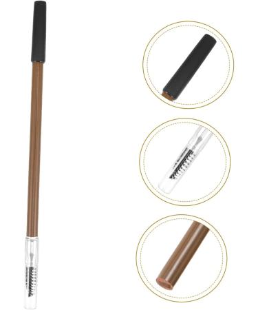 Mikinona Portable Eyebrow Non-smudging Home Women Makeup Wood Pencil Wooden for 1 count (Pack of 1) Coffee - Buy Online on GoSupps.com