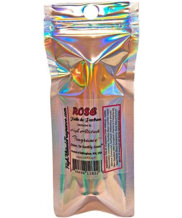 ROSE Perfume Oil - All-Natural Essential Oil Fragrance - Huile de Parfum - Bulgarian Damask Rosa Damascena Petals Otto Tea Rose De Mai - Roll On Roller Ball - Party Travel Guest Favors Gifts - 10ml aroma of mixed freshly cut roses with soft floral slight  - Buy Online on GoSupps.com