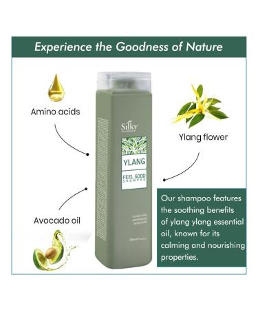 Ylang Feel Good Shampoo 250ml - Hydrating Sulfate & Paraben Free Shampoo for Dry Damaged Hair | Volumizing Essential Oil Formula - Buy Online on GoSupps.com