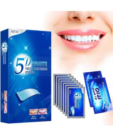 Effective Tooth Whitening Strips - 16 Pieces | White Stripes Teeth Bleaching & Whitening Strips - Buy Online on GoSupps.com