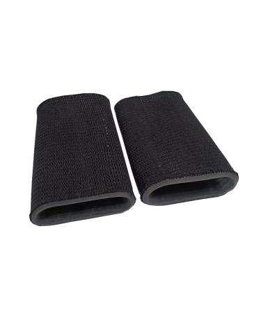 LIUHUO Ankle Gel Sleeves Padded Skate Socks Ankle Pads Ankle Compression Sleeve Ankle Protector Brace for Figure Skating Riding Ski Ankle Protection Foot Support Socks Nude