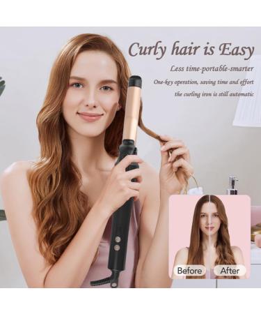 Curling Wands Automatic Curling Iron 1 Inch Hair Curler Rotating Curling Iron Hair Waver Hair Styling Irons LCD Automatic Hair Curler 30s Instant Heat Wand - Buy Online on GoSupps.com
