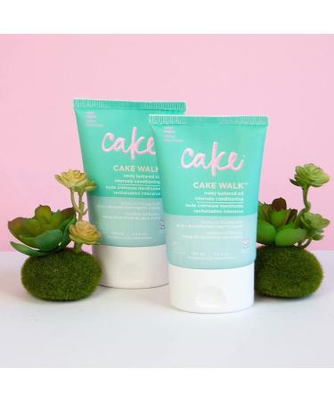 Cake Beauty Walk Triplemint Foot Creme 3.4 fl oz - Moisturizing and Refreshing Formula - Buy Online on GoSupps.com