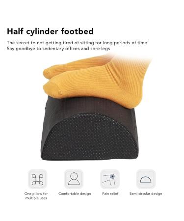 Half Moon Snack Pillow - Multifunctional Foot Massage for Pain Relief & Relaxation | Highly Elastic Semicircular Pillows | International Shipping - Buy Online on GoSupps.com