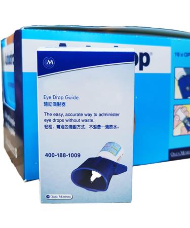 Qmuh Eye Drops Donation & Application Aid | Easy-to-Use Eye Drop Mobility Device for Travel Camping & Home - Buy Online on GoSupps.com