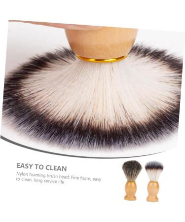 Minkissy 2-Pack Professional Whistle Cleaner & Razor Brush - Ideal Gift for Men | Nylon & Wool Hair Cleaning Tool - Buy Online on GoSupps.com