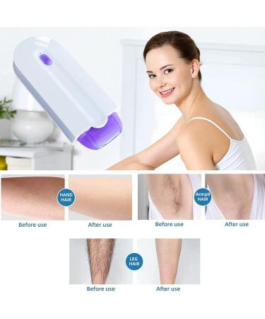 Hair Eraser 2023: Portable Magic Painless Hair Removal Tool - Reusable & Pocket Size for Home, Car, Travel - Ideal for Back, Arms, Legs & Body - 1 pc - Buy Online on GoSupps.com