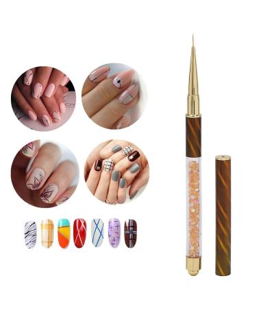 Buy Abbey Nail Strass Picker Dotting Pen | Manicure Liner Tool for Nail Art - Orange Stripes - International Shipping Available - Buy Online on GoSupps.com