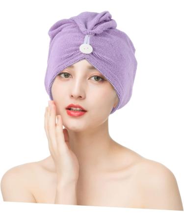 FRCOLOR 2pcs Quick Drying Bath Caps - Hair Dry Wraps & Shower Caps | Thicken Turban for Fast Hair Drying - International Shipping Available - Buy Online on GoSupps.com