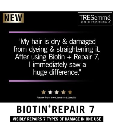 TRESemm Biotin+ Repair 7 Conditioner 400 ml - Strengthen & Nourish Hair | International Shipping Available - Buy Online on GoSupps.com