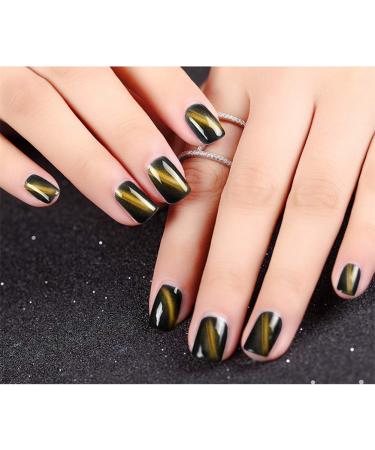 PhantomSky Magnet Stick & Plate Set for Manicure Nail Art - 15Pcs 3D Magnetic Cat Eye Gel Polish DIY Tool - Buy Online on GoSupps.com