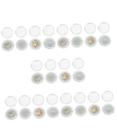 FRCOLOR 20 Boxes 3D Pearl for Nails Beads for Crafts No Holes Mixed Style for Pearl Book Decoration Nail Decoration Home Decor Decorative Pearl Nail Supply Bubble Accessories