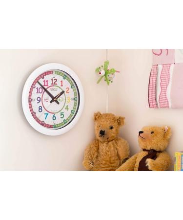 EasyRead Time Teacher Kids Wall Clock - Rainbow Face (29cm) for Classroom and Home-schooling - Buy Online on GoSupps.com