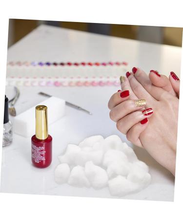  HONMEET 300 Units Soft Texture Nail Polish Remover Cotton Balls for Removing Gel and Polish - Buy Online on GoSupps.com