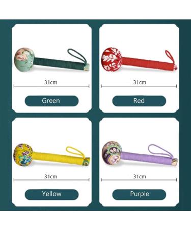 Buy Lymphhammer: Manual Body Massage Hammer for Back Pain Relief | Long Handheld Back Tapper for Neck Waist & Legs - Purple - Buy Online on GoSupps.com