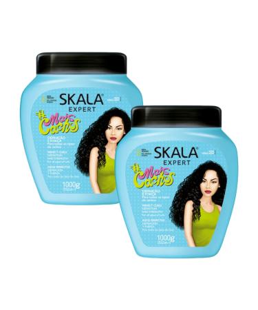 Lot 2x - Apres-Shampoing Cr me Capillaire Plus Boucles - SKALA - 1KG