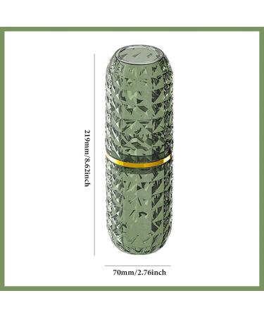 Travel Toothbrush Case - Portable Double-Cup Holder for Camping & Trips | Non-Slip Travel Toothbrush Holder - International Shipping Available - Buy Online on GoSupps.com