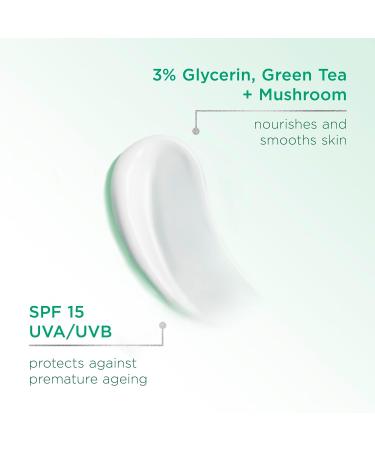Simple Regeneration Age Resisting Face Cream SPF 15 with 3% Glycerin Green Tea and Mushroom Extract Anti-Ageing Moisturiser 50 ml - Buy Online on GoSupps.com