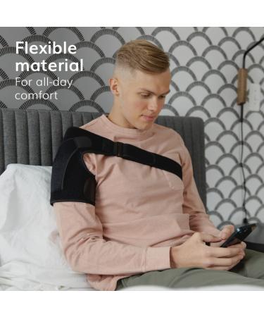 Buy BraceAbility Shoulder Support Brace - Copper Compression Arm Sleeve for Rotator Cuff & Labrum Tears Bursitis & Impingement Relief (L/XL) - International Shipping Available - Buy Online on GoSupps.com